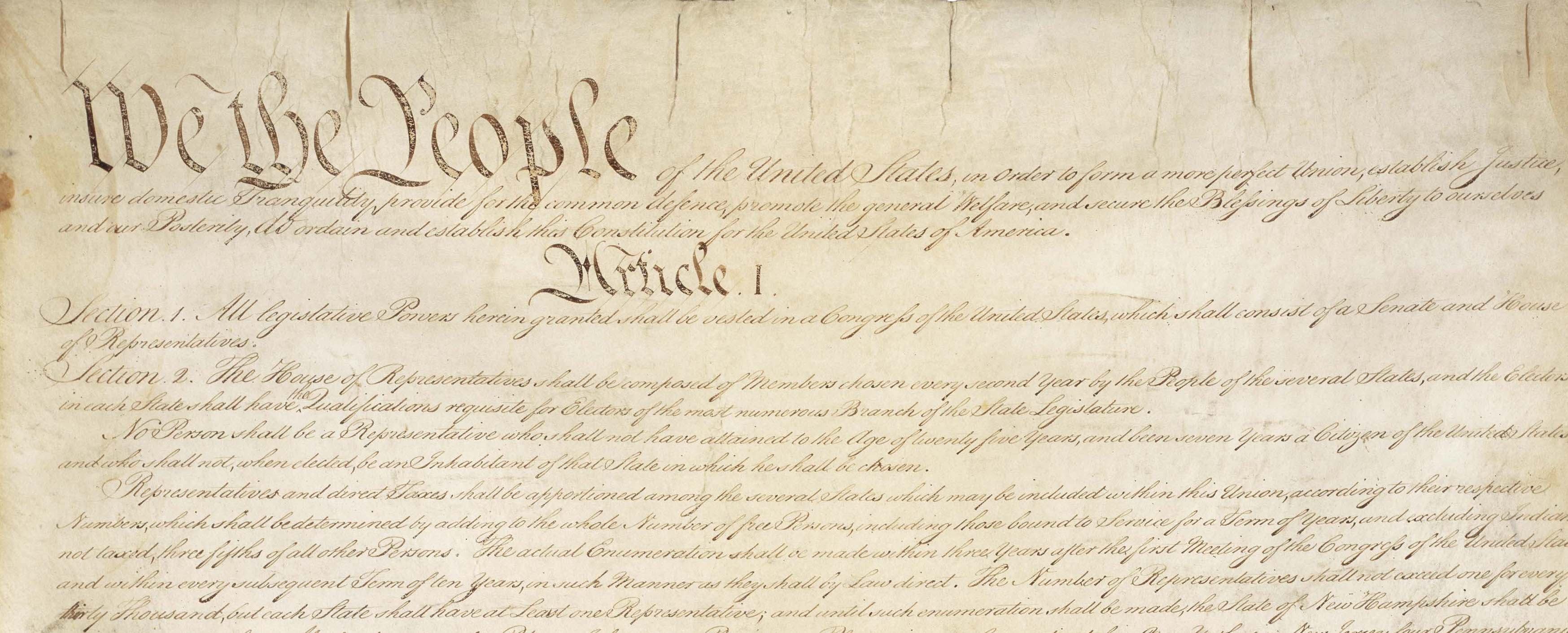 The Constitution of the United States of America